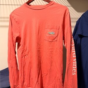 Vineyard Vines Men's Mahi Christmas Long Sleeve Tee